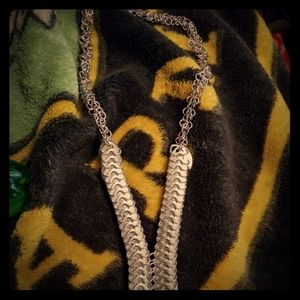 Dragon Scale and chain mail necklace